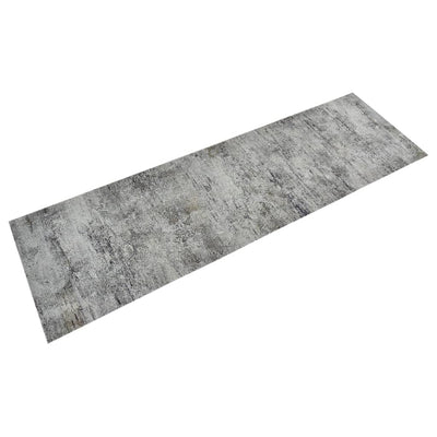 Vidaxl Mat de cocina Concreto lavable Impresión 60x180 CM Velvet