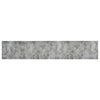 Vidaxl Mat de cocina Concreto lavable Impresión 60x300 cm Velvet