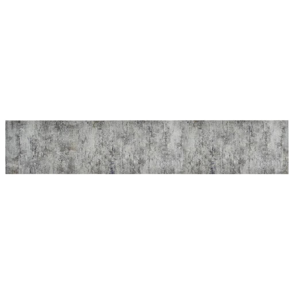 Vidaxl Mat de cocina Concreto lavable Impresión 60x300 cm Velvet