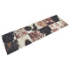 Vidaxl Mat de cocina Piel de animal lavable Estampado 60x180 cm Velvet