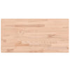 Vidaxl wastafelblad 100x50x1,5 cm massief beukenhout