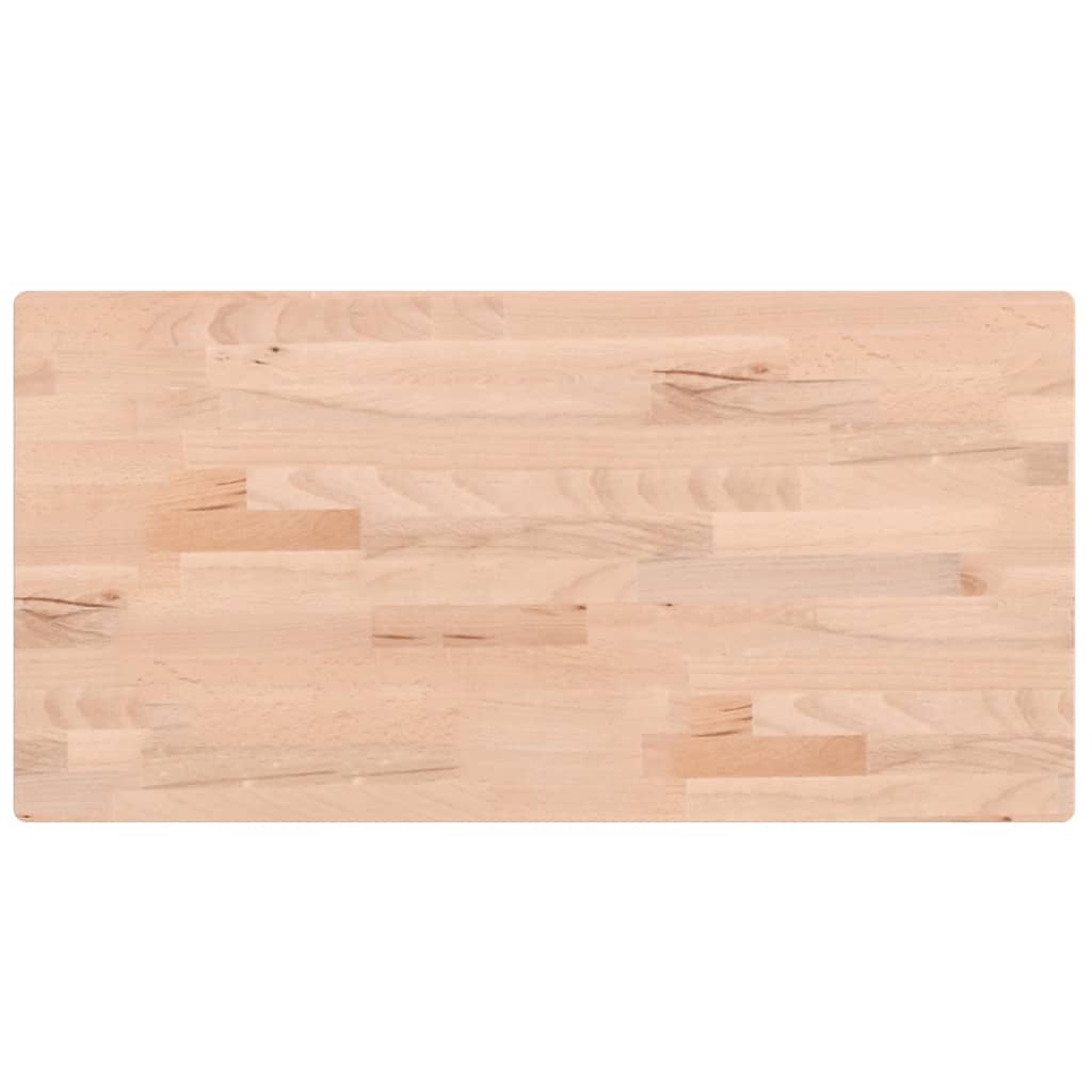 Vidaxl Washbasin Tabella 80x40x2.5 cm Legno di faggio solido