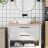 Vidaxl Washbasin Blad 100x60x2.5 cm Legno di faggio solido