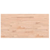 Vidaxl wastafelblad 100x50x4 cm massief beukenhout