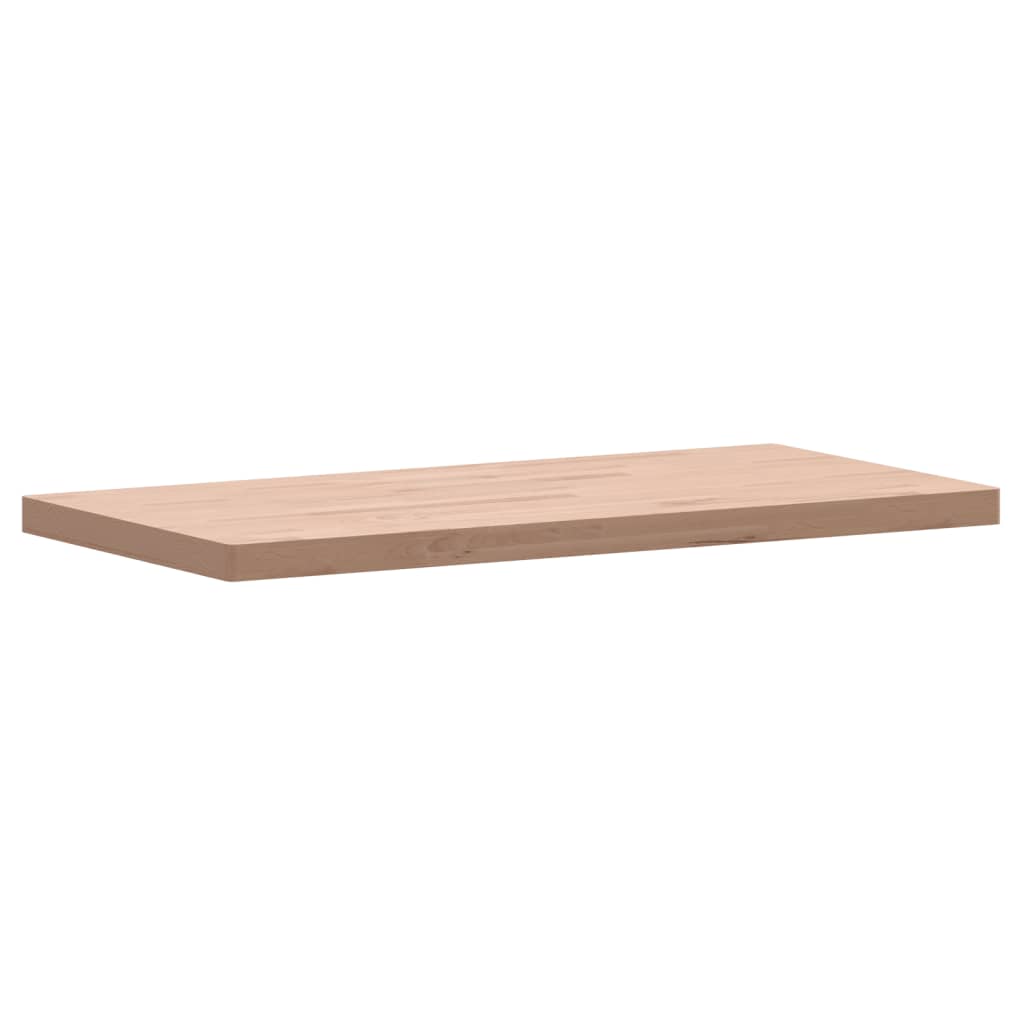 Vidaxl Washbasin Tabella 100x50x4 cm Legno di faggio solido