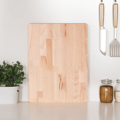Vidaxl tagliere 40x30x4 cm Legno di faggio solido