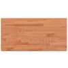 Vidaxl wastafelblad 100x50x1,5 cm massief beukenhout
