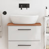 Vidaxl Sheetbasin Sheet 60x40x1.5 cm Legno di faggio solido