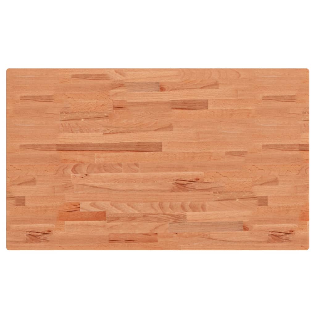Vidaxl Washbasin Tabella 100x60x1.5 cm Legno di faggio solido
