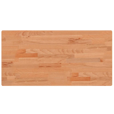 Vidaxx lavabo encimera 80x40x2,5 cm madera maciza de haya