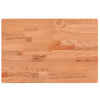Vidaxl Washbasin tabla 80x40x4 cm de madera de haya sólida