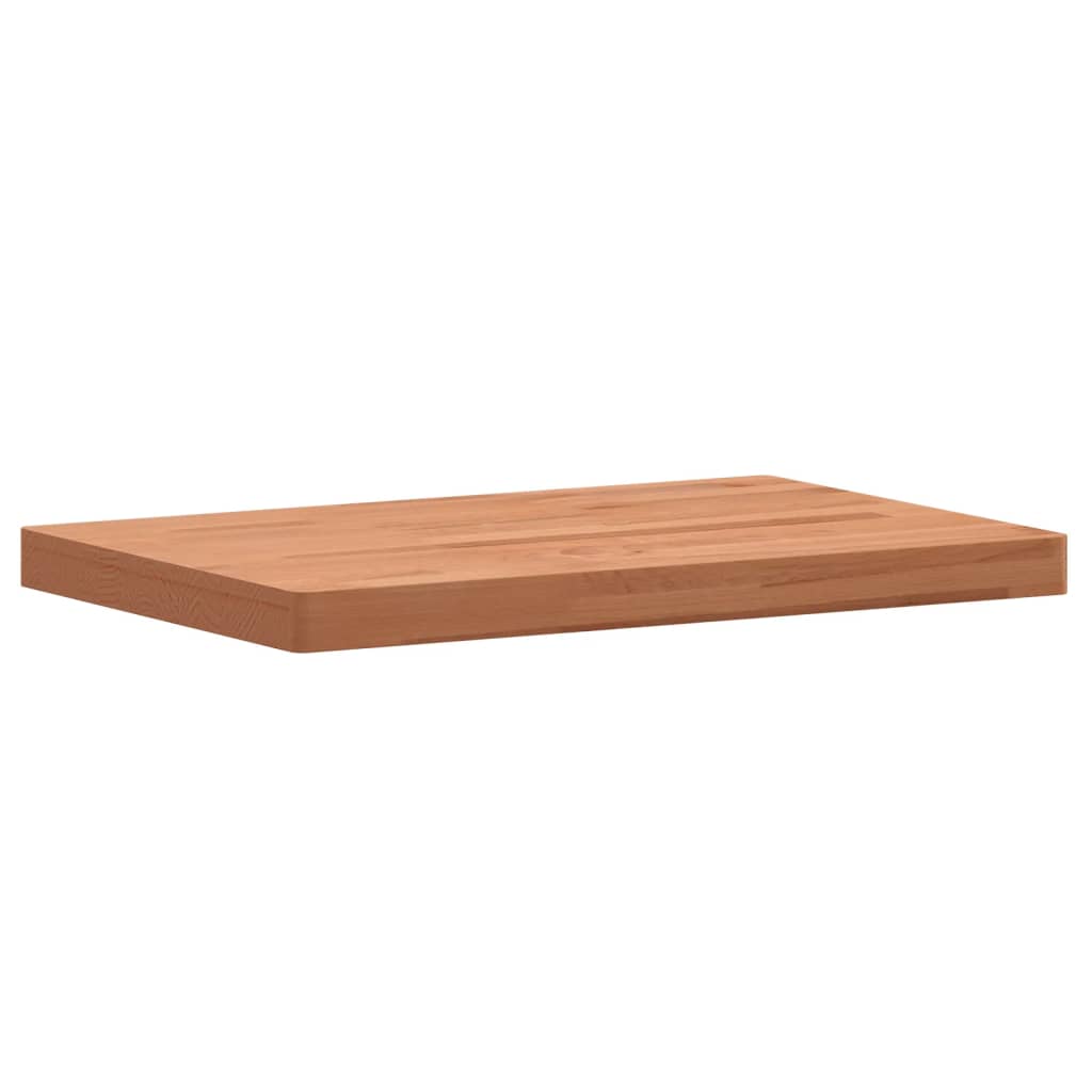 Vidaxl Washbasin tabla 80x40x4 cm de madera de haya sólida