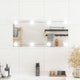 Specchio da parete Vidaxl con LED vetro rettangolare da 30x60 cm