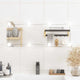 Espejo de pared Vidaxl con LED Rectangular 30x80 cm de vidrio