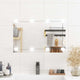 Espejo de pared Vidaxl con LED rectangular 40x60 cm de vidrio