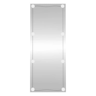 Espejo de pared Vidaxl con LED rectangular 40x100 cm de vidrio