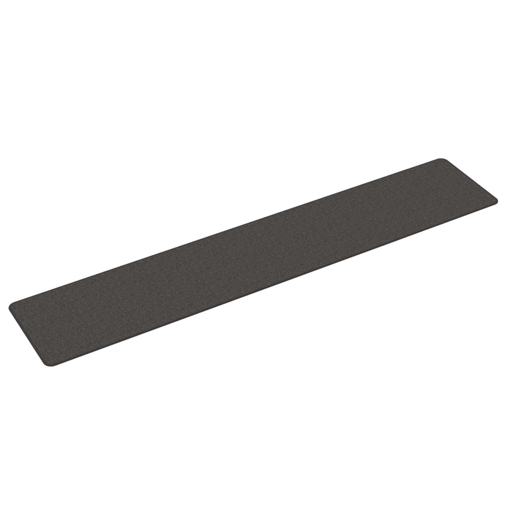 Runner de alfombra Vidaxl 50x250 cm-aspecto de aspecto antracita