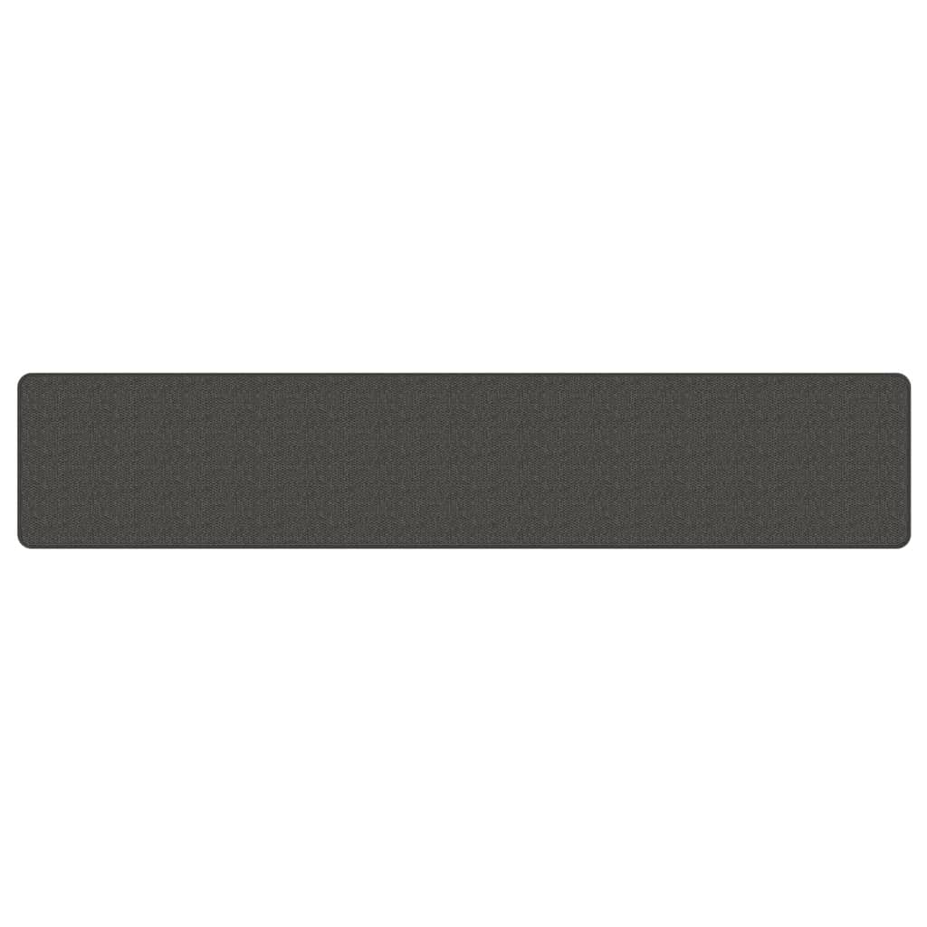 Vidaxl Carpet Runner da 50x250 cm dall'aspetto antracite-colorato