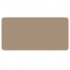 Runner de alfombra Vidaxl 50x100 cm Sisal Look de color arena