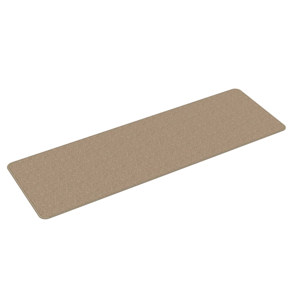 Vidaxl Carpet Runner 50x150 cm Sisal look sand colorato