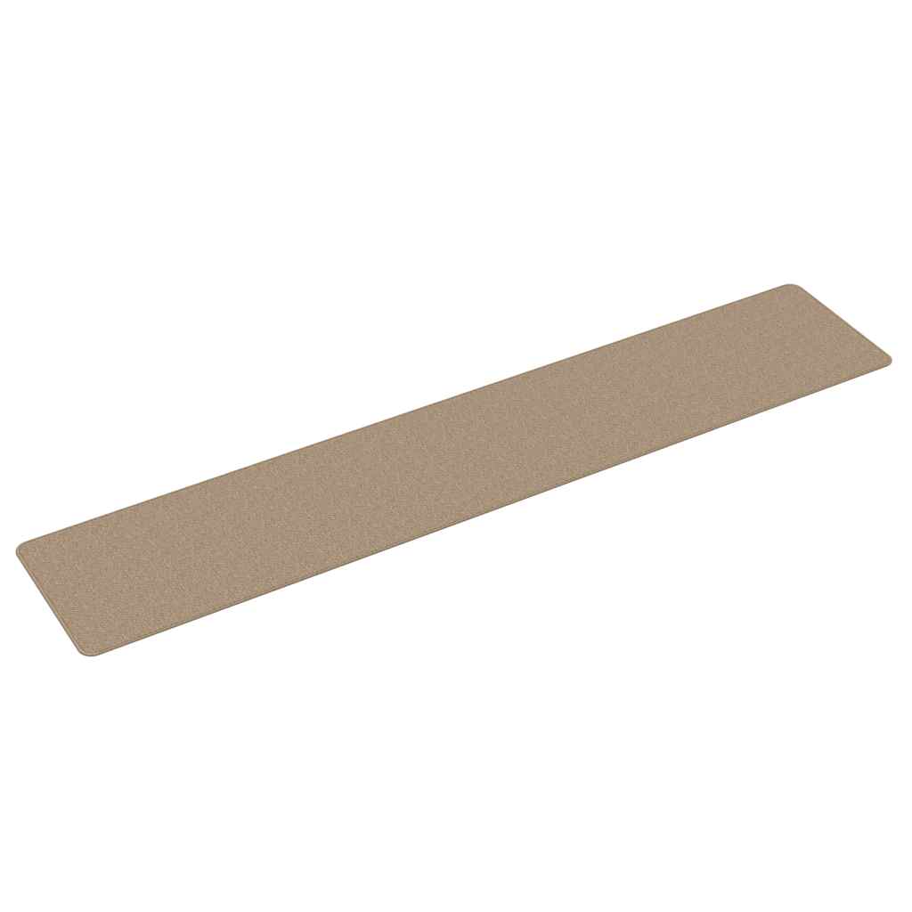 Runner de alfombra Vidaxl 50x250 cm Sisal Look de color arena
