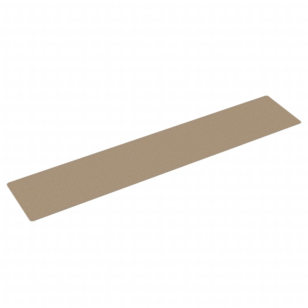 Vidaxl Carpet Runner 80x400 cm Sisal Look de color arena