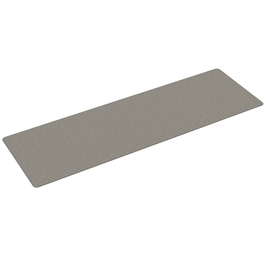 Vidaxl Carpet Runner da 80x250 cm look argento colorato