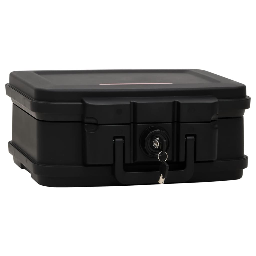 Vidaxl Safe 38x32.5x16.5 cm nero