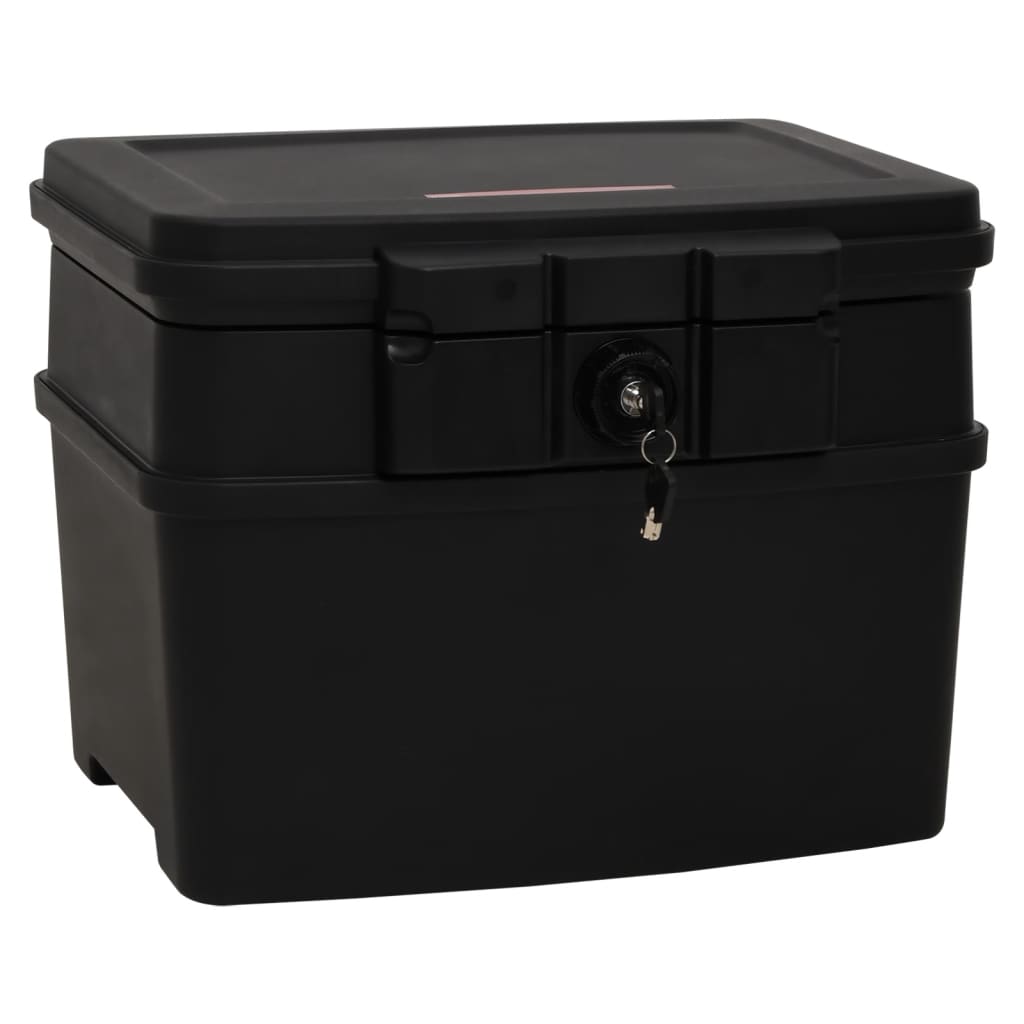 Vidaxl Safe 44x37x34 cm nero