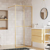 Vidaxl Walk-in Walk-In Wall trasparente 80x195 cm ESG-Glas Oro colorato
