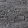 Vidaxl Fore Wallpaper 3d Stone-aspecto 10x0.53 m negro