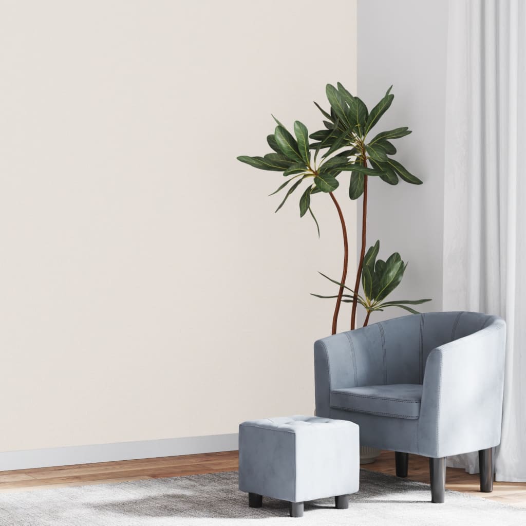Vidaxl Fore's Wallpaper 3D semplice 10x0,53 m beige