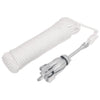 Vidaxl con cuerda plegable 1.5 kg de plateado de hierro forjado