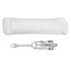 Vidaxl con cuerda plegable 1.5 kg de plateado de hierro forjado