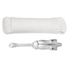 Vidaxl con cuerda plegable 2.5 kg de plateado de hierro forjado