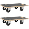 Vidaxl Furniture Dogs Dogs 2 St Rettangolare 250 kg 50x35x11.5 cm