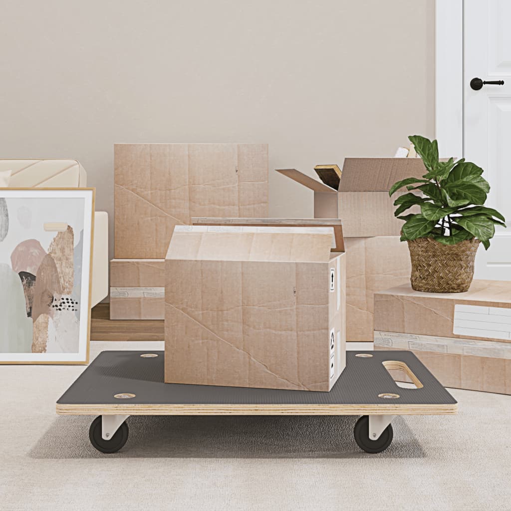 Vidaxl Furniture Pogs 2 St Rectangular 250 kg 80x55x11.5 cm