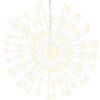 Vidaxl Iluminación navideña fuegos artificiales 8 ST 140 LED blanco cálido 17 cm