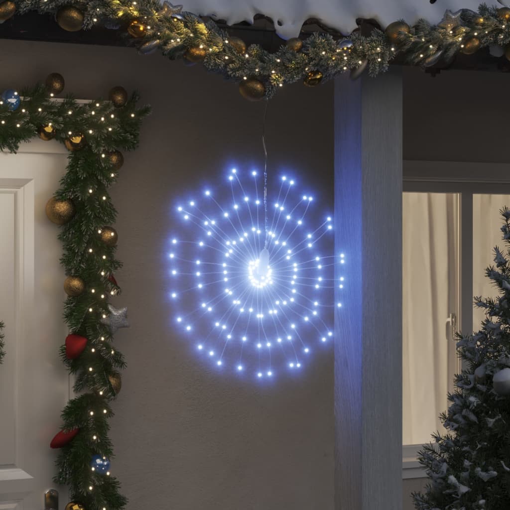 Vidaxl Lighting Christmas Fireworks 8 ST 140 Cold -Wite LED 17 cm