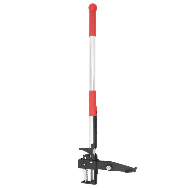 Vidaxl Weed Plug 99.5 cm Anodizzato in alluminio rosso e argento