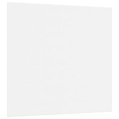 Vidaxl canvasdoeken 12 st stof en massief grenenhout wit