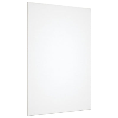 VidaXL Canvasdoeken 12 st stof en massief grenenhout wit