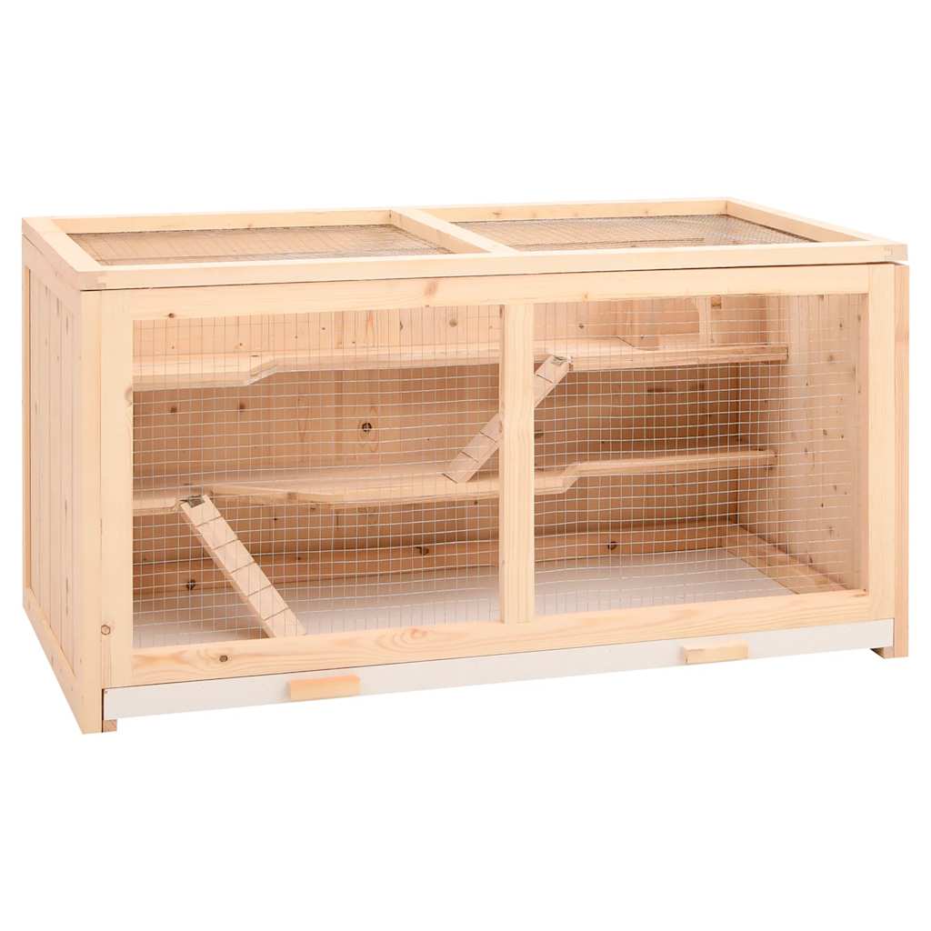 Vidaxl Hamsterkooi 104x52x54 cm Pineo solido