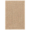 Vidaxl Rug Zizur dentro y fuera de 120x170 cm de yute Look