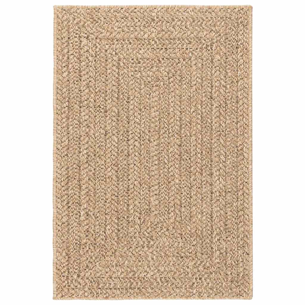 Vidaxl Rug Zizur all'interno e all'esterno di 120x170 cm look da iuta