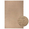 Vidaxl Rug Zizur dentro y fuera de 200x290 cm de yute Look