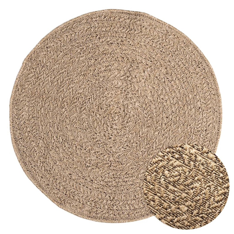 Vidaxl Rug Zizur all'interno e al di fuori di 90 cm look da iuta