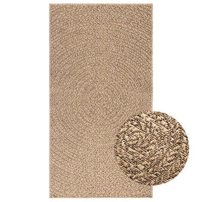Vidaxl Rug Zizur dentro y fuera de 80x150 cm de yute Look