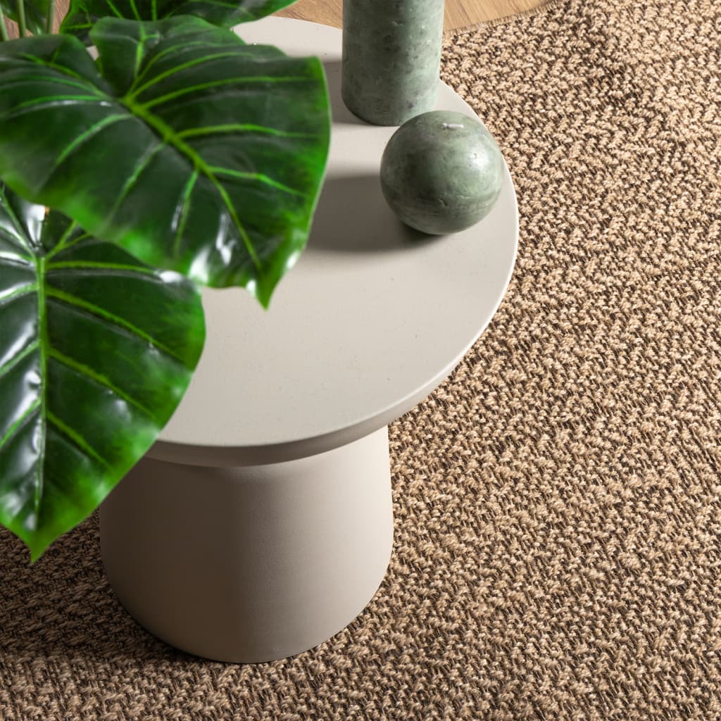 Vidaxl Rug Zizur dentro y fuera de 200x290 cm de yute Look
