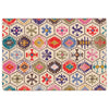 Tappeto vidaxl lavabile antiscivolo 160x230 cm multicolore